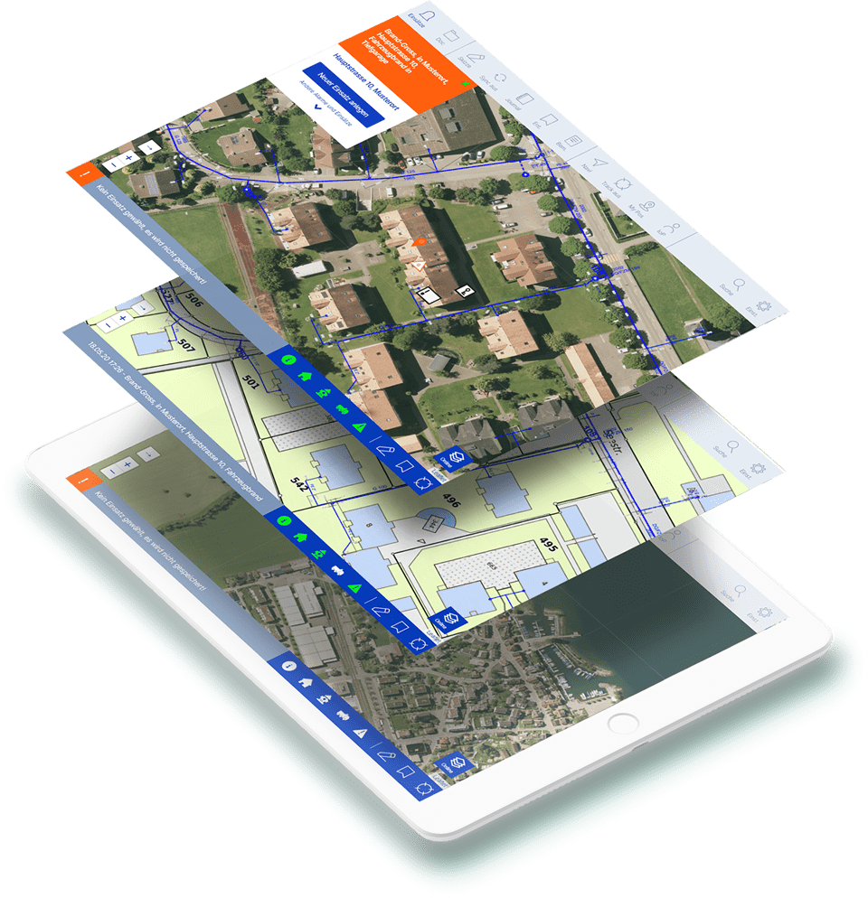 Digitale Einsatzunterstuetzung Software Firetab Einsatz