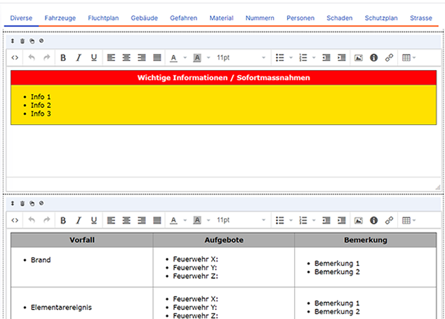 Fire Department Response Plan Templates