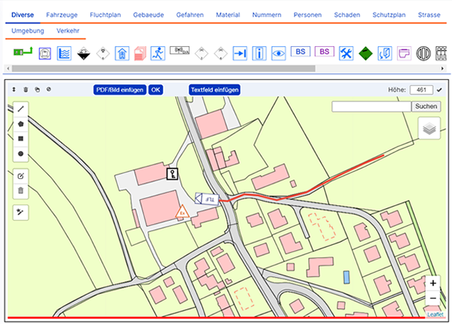 Plans d'intervention des pompiers